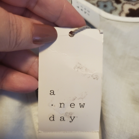 NEW A New Day 3/4 Sleeves Voile Top - Picture 9 of 10